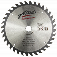 Пильный диск по дереву Атака 185*36T*20 быстрый профи