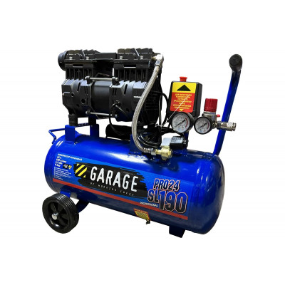 Фото-:Компрессор безмасляный Garage PRO 24.SL190/1.3