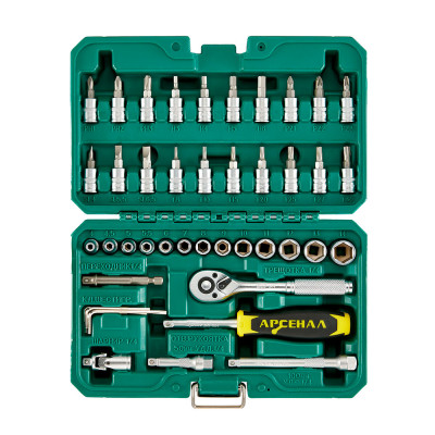 Фото-:Набор инструментов 44 предмета Арсенал