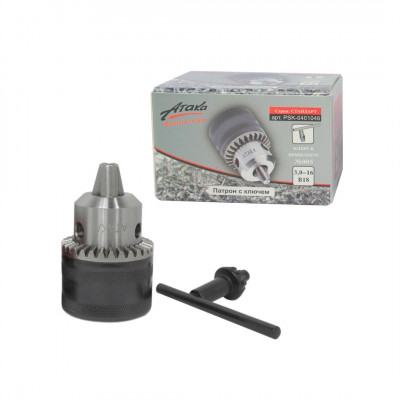 Фото-:Патрон для дрели c ключом №5 Атака