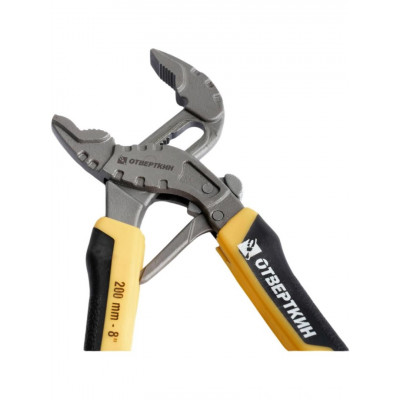 Фото-3:Клещи переставные 200мм Отверткин